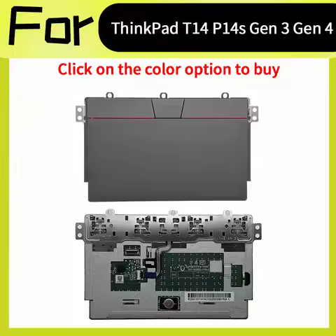 Black New 5M11B95898 5M11B95899 5M11B95900 For ThinkPad T14 P14s Gen 3 Gen 4 Touchpad Clickpad Track