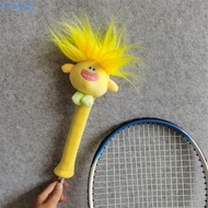 TTSTE Badminton Racket Handle Cover, Drawstring Animal Cartoon Badminton Racket Protector, Sweat Absorption Grip Elastic Non Slip Cute Badminton Racket Grip Cover Outdoor