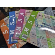 MSA Reviewer for College Entrance Exam 4 books