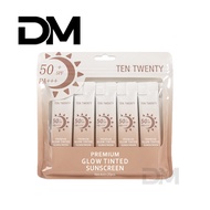 DM Ten Twenty 50+SPF PA+++ Premium Glow Tinted Sunscreen 4mlx20pcs
