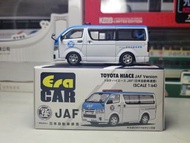 Era CAR 1/64 豐田 Toyota Hiace 日本自動車聯盟 貨van模型