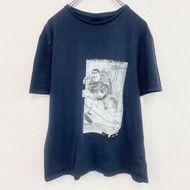 古著玩具總動員巴斯光年短袖印花T卹，藏藍色，L碼