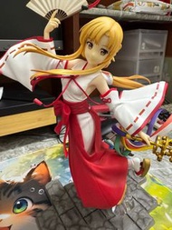 Souyokusha 雙翼社 1/7 PVC 模型 - 亞絲娜 (巫女Ver.)《刀劍神域 SAO Alicization WoU》
