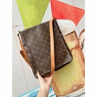 路易威登 王菲包 lv 包包 Louis Vuitton Vintage Musette Salsa 托特包 中古 老花 肩背包 中古包 古董包 二手包