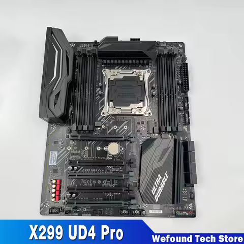 X299 GA Gaming For Gigabyte Motherboard LGA2066 8*DDR4 256GB PCI-E 3.0 ATX X299 UD4 Pro