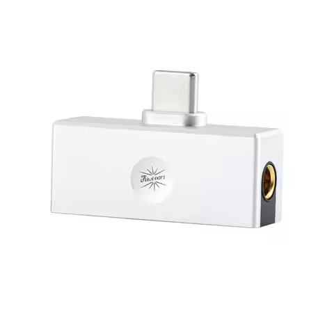Kiwi Ears Allegro Mini Portable IEM DAC USB C to 3.5/4.4mm Output Adapter with High Resolution 32bit
