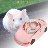 GUTHOP Ferret Running Ball, Transparent Large Hamster Sport Ball,  Funny Plastic Small Pet Toy Car F