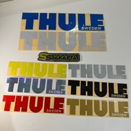 STICKER THULE STIKER ROOF RACK ROOF BOX CUTTING