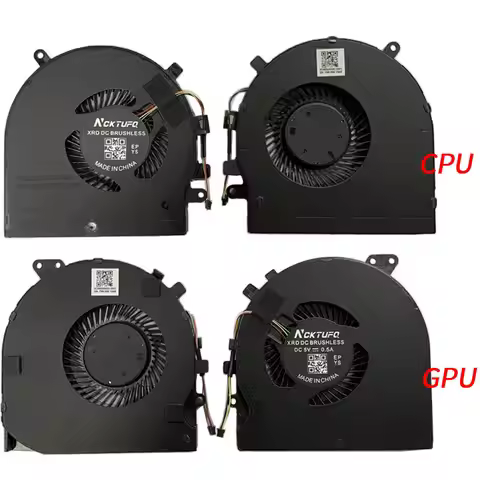 Laptop CPU GPU Cooling Fan for Razer Blade 15 Base RZ09-3009 0270 RZ09-0328 2020 Gtx 2060 GTX1660ti 