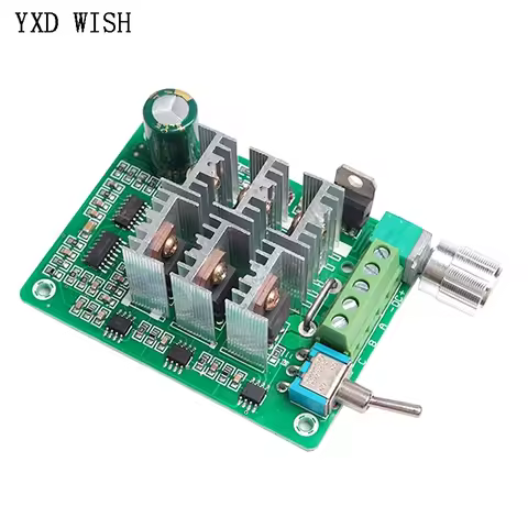 BLDC Motor Speed Controller DC 5-36V 12V 24V 15A BLDC Three-Phase Sensorless Brushless Motor Control