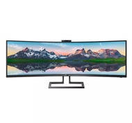 Monitor 48.8'' PHILIPS 499P9H1/67 (VA, DP, HDMI, USB) SuperWide 60Hz รับประกัน 3 ปี