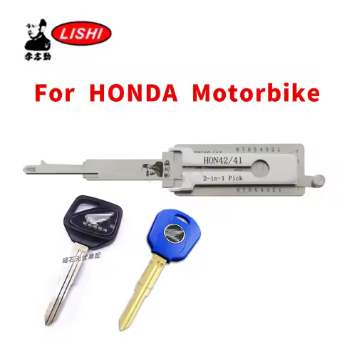 For Honda Motorcycle Lishi 2-in-1 Hon41/42 Pick CB Motorcycle Locksmiths tool