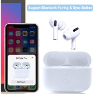 Compatible with Wireless AirPod Pro Charging Box Replacement Parts, Compatible with Bluetooth Pairing Synchronous Button AirPod Pro Charger Protective Case