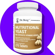 Dr. Berg's Nutritional Yeast 270 Tablets