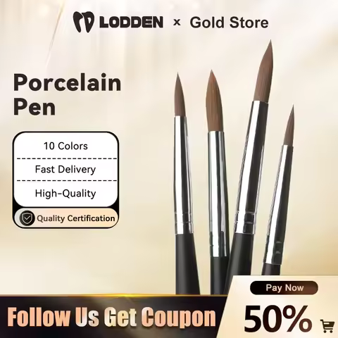 1PCS Dental Porcelain Brush Pen for Dental Lab Teeth Tools Dentist Shaping Plastic Glaze Interdental