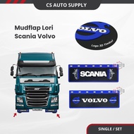 Mudflap Scania Volvo Depan Bumper Bottom Getah Bumper Bawah Trailer Lori Truck Truckers Mudguard