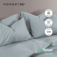 (4 NEW COLOURS) Hooga OLAV ATTICUS 1200TC Tencel Lyocell Bedsheet | Pillow Case | Bolster Case