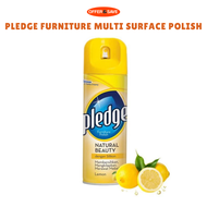 [Bundle Of 2]  Pledge Furniture Multi Surface Polish Natural Beauty - Lemon