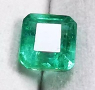 Batu Permata Natural Emerald Beryl Zambrud Colombia Ce Minor