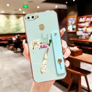 YBD Phone Case For OPPO A5S A7 A12 A11K A3S A12E Realme C1 Lucky Number 71 Flower Style Portable Wri