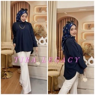 JAMILAH BLOUSE BAGGY BERKOLAR BY Tira Legacy (NURSING FRIENDLY)
