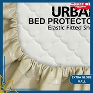 URBAN BED PROTECTOR MATTRESS SINGLE SIZE WATERPROOF BEDSHEET 90X200 