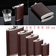 LXI-Portable Liquor Whiskey Alcohol Flagon Stainless Steel Hip Flask Wine