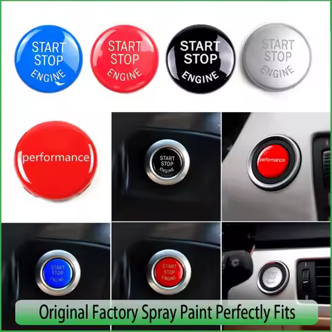 START Stop Engine Button Replace Cove for BMW X1 X5 E70 X6 E71 Z4 E89 3 5 Series E90 E91 E92 E93 E60