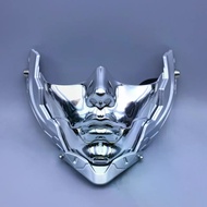 Cyberpunk Bionic Face Sci-Fi Mask Red Mask Technology Mask Unique Cyberpunk Mask