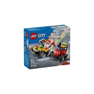 LEGO 60458 Pizza vs. Fire Truck Race Car Pack