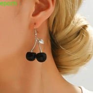EPOCH Dangle Earrings, Resin Exaggerate Cherry Earrings, Fashion Ear Jewelry Cute Fruit Earrings Hol