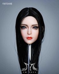 【全場免運】YMTOYS 16 植發美女頭雕 橙 YMT049 適合搭配包膠女素體兵人現貨
