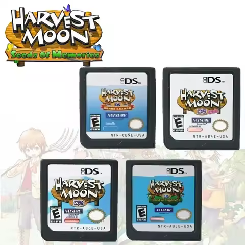 Harvest Moon DS Games Cartridge Video Game Console Card Harvest Moon DS Cute Harvest Moon DS Grand B