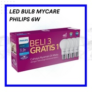 Mycare Philips LED Bulb 6W Pack Of 4pcs