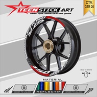 CUTTING STICKER RIMS GTR 26