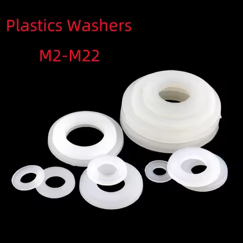 Nylon Washers Form A Flat Plastic Washer M2 M3 M3.5 M4 M5 M5.8 M6 M8 M10 M12 M14 M15 M16 M18 M20 M22