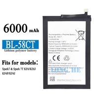 แบตเตอรี่ Tecno Spark 7 (BL-58CT) รับประกัน 3 เดือน แบต Tecno Spark 7 / 7T KE6 KE6J KF6P KF6J Batter