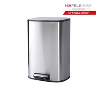 ❤HAFELE ถังขยะสแตนเลสสตีลแบบเหยียบระบบปิดนุ่มนวล 12 ลิตร  12L soft-close stainless steel pedal bin✩