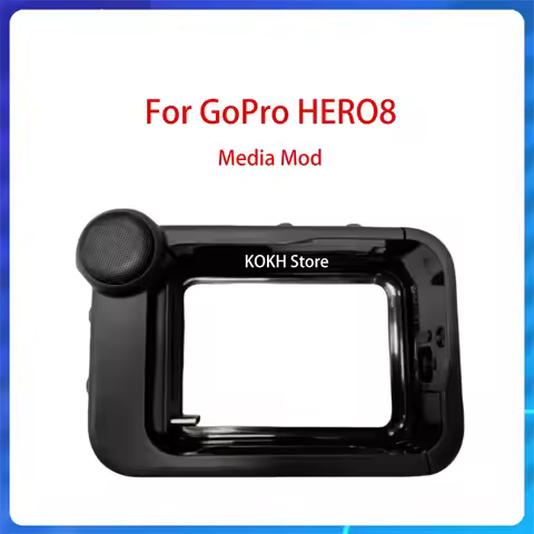 Opened – Never Used for GoPro Media Mod HERO8 Black Camera Mod AJFMD-001 JBBG1 Original Media Compon