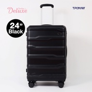สินค้าแท้ 100% Tpartner กระเป๋าเดินทางล้อลาก เฟรมซิปรุ่น DELUXE SERIES ดีแล้วลักซ์เลย ! DELUXE ฟ้า