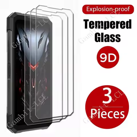 3PCS Protective Tempered Glass For Doogee Fire 6 Max ON DoogeeFire6Max Fire6Max Fire6 6Max 6.72" Scr