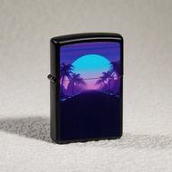 【ZIPPO官方旗艦店】日落大道(黑色夜光)防風打火機 49809