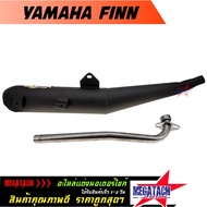 ท่อผ่า YAMAHA FINN / SPARK 115i ท่อผ่าหมก ยามาฮ่า ฟิน / สปาร์ค พร้อมคอท่อ สแตนเลส 25 มิล. คอสแตนเลสแท้ 100% **มอก.341-2543** ท่อผ่าหมก FINN ท่อ มอก.