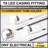 LED T8 Casing Fitting led T8 Single Casing 2ft 4ft 2 feet 4 feet Casing Fluorescent light Lampu Kali