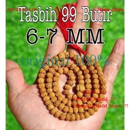 ready Tasbih Jenitri Rudraksha Genitri Isi 99 Butir 6-7 mm