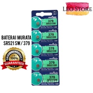 LEO STORE - WATCH BATTERY (SR 521SW / 379)! READY STOCK!! ORIGINAL MURATA WATCH BATTERY!!CHEAPEST!! 