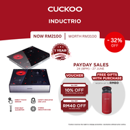 CUCKOO Inductrio 3-Zone Induction Hob