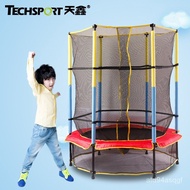 Authentic Techsport55Inch Large Trampoline with Safety Net Children Trampoline Children Trampoline Trampoline Trampoline