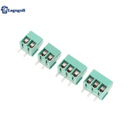 Legogoll 50pcs Kf350-2p 3p 3.5mm 300v 10A Pitch 2 3 Pin Spliceable Plug-in PCB Screw Terminal Blo Co