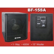 CROWN ORIGINAL BF-15SA 15" Active Subwoofer 400Watts BF-15SA